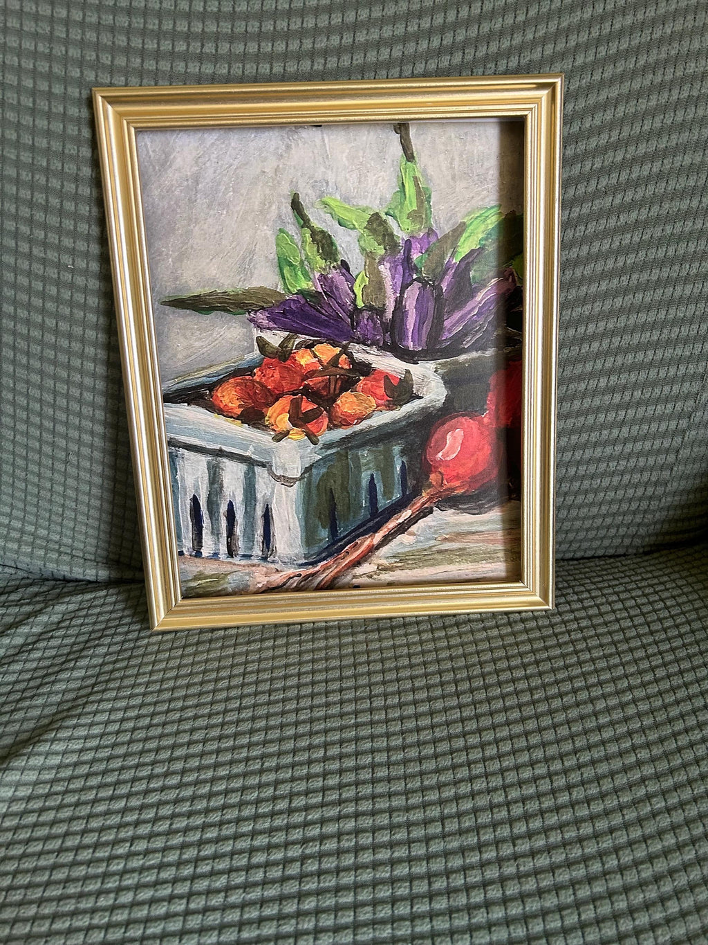 Farmers Market Digital Print Original Artwork