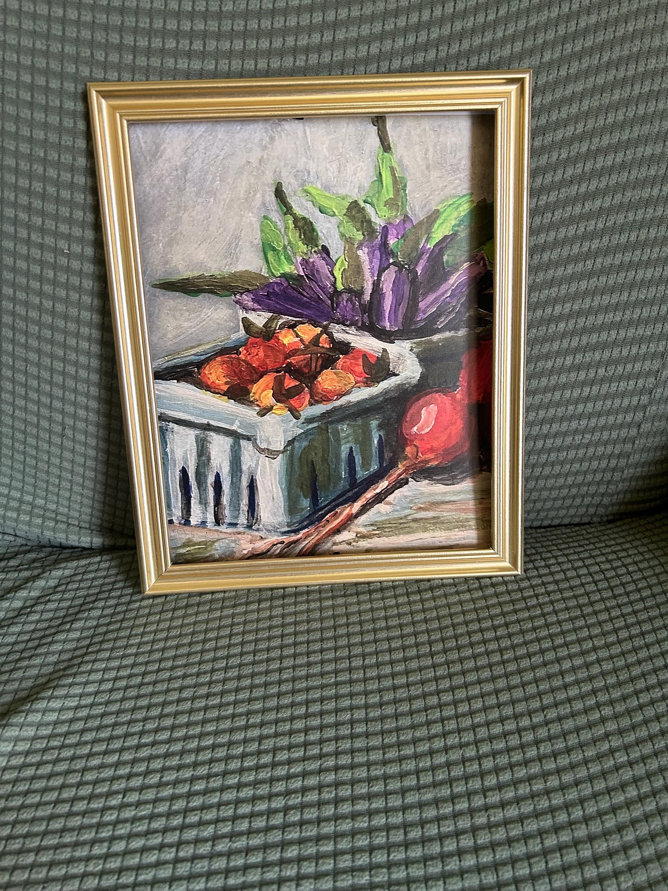 Farmers Market Digital Print Original Artwork
